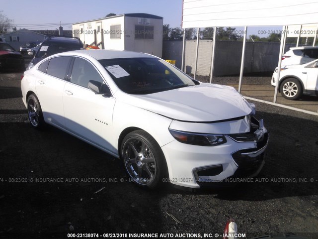 1G1ZB5ST4HF218840 - 2017 CHEVROLET MALIBU LS 白色 照片 1