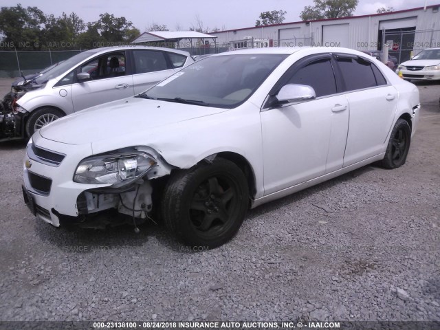 1G1ZB5E16BF100029 - 2011 CHEVROLET MALIBU LS თეთრი ფოტო 2