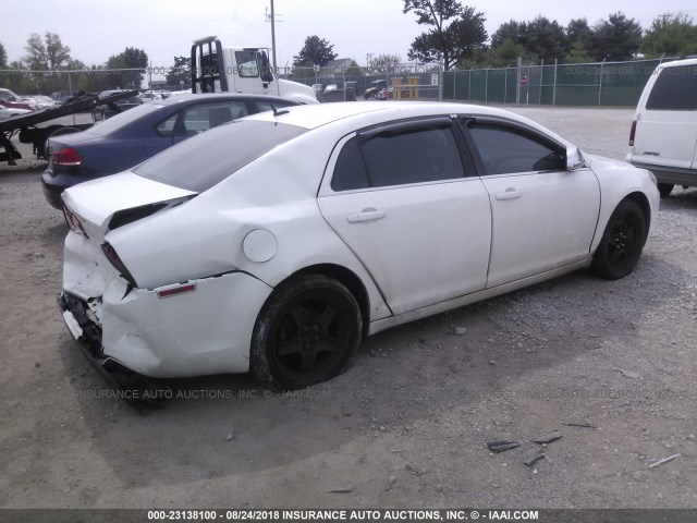 1G1ZB5E16BF100029 - 2011 CHEVROLET MALIBU LS თეთრი ფოტო 4