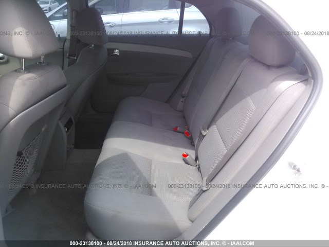 1G1ZB5E16BF100029 - 2011 CHEVROLET MALIBU LS თეთრი ფოტო 8