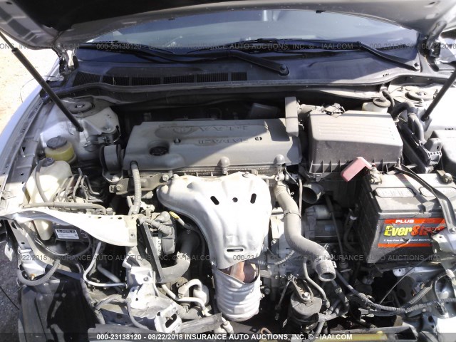 4T1BE46K29U895034 - 2009 TOYOTA CAMRY SE/LE/XLE 银色 照片 10