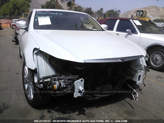 KMHGC4DF7CU174684 - 2012 HYUNDAI GENESIS 4.6L WHITE photo 6