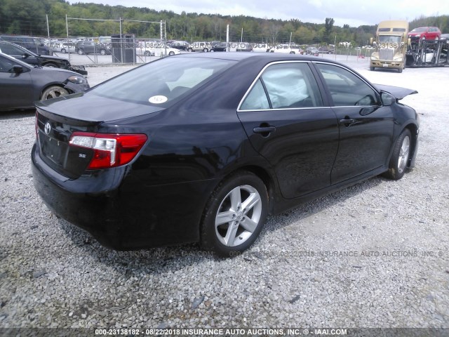 4T1BF1FK0DU262701 - 2013 TOYOTA CAMRY L/SE/LE/XLE 黑色 照片 4