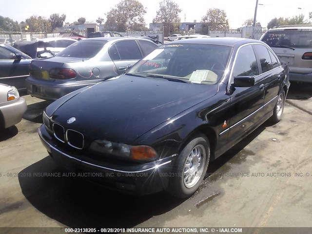 WBADD632XVBW01592 - 1997 BMW 528 I AUTOMATIC BLACK photo 2