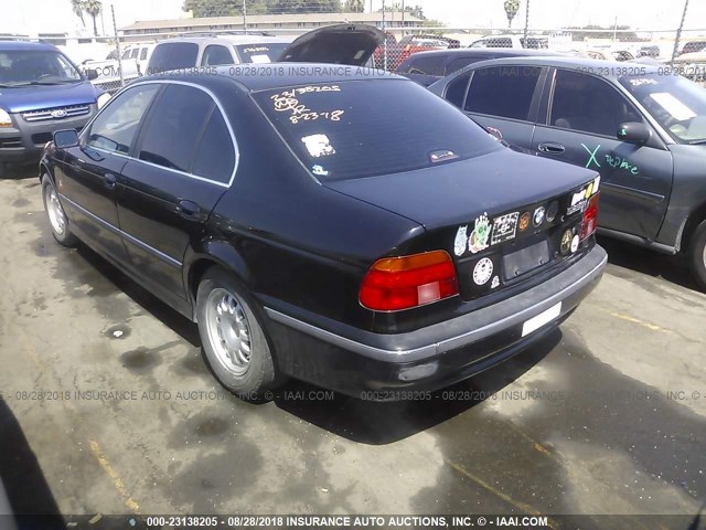 WBADD632XVBW01592 - 1997 BMW 528 I AUTOMATIC BLACK photo 3