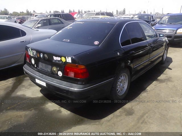 WBADD632XVBW01592 - 1997 BMW 528 I AUTOMATIC BLACK photo 4