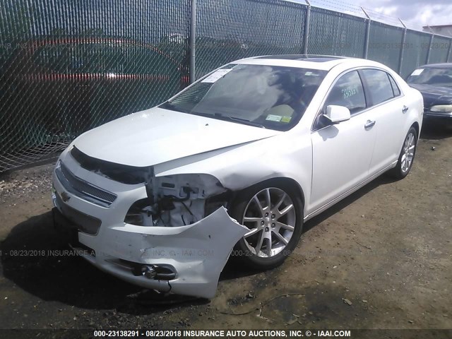 1G1ZG5E79CF377152 - 2012 CHEVROLET MALIBU LTZ 白色 照片 2