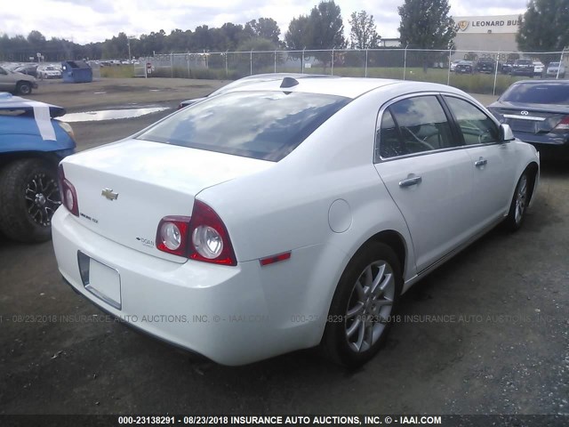 1G1ZG5E79CF377152 - 2012 CHEVROLET MALIBU LTZ 白色 照片 4