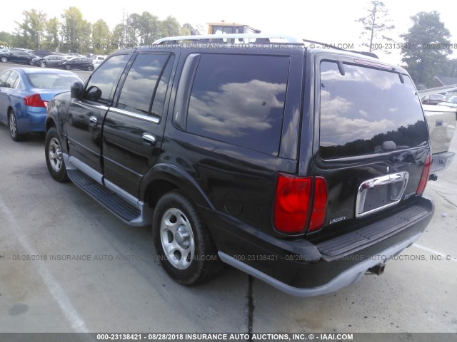 5LMPU28AXYLJ10651 - 2000 LINCOLN NAVIGATOR Czarny zdjęcie 3
