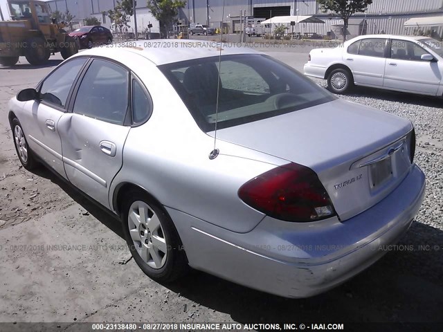 1FAFP52U91A112946 - 2001 FORD TAURUS LX GRAY photo 3