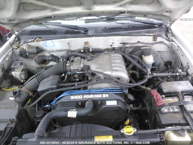 5TEHN72N64Z350678 - 2004 TOYOTA TACOMA DOUBLE CAB 灰色 照片 10