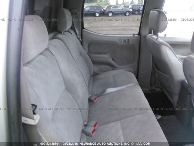 5TEHN72N64Z350678 - 2004 TOYOTA TACOMA DOUBLE CAB 灰色 照片 8