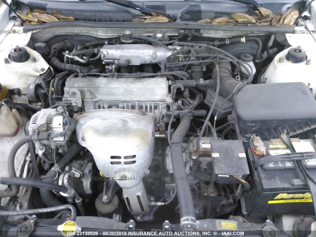 4T1BG22K2YU739790 - 2000 TOYOTA CAMRY CE/LE/XLE 白色 照片 10