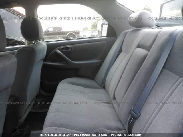 4T1BG22K2YU739790 - 2000 TOYOTA CAMRY CE/LE/XLE 白色 照片 8