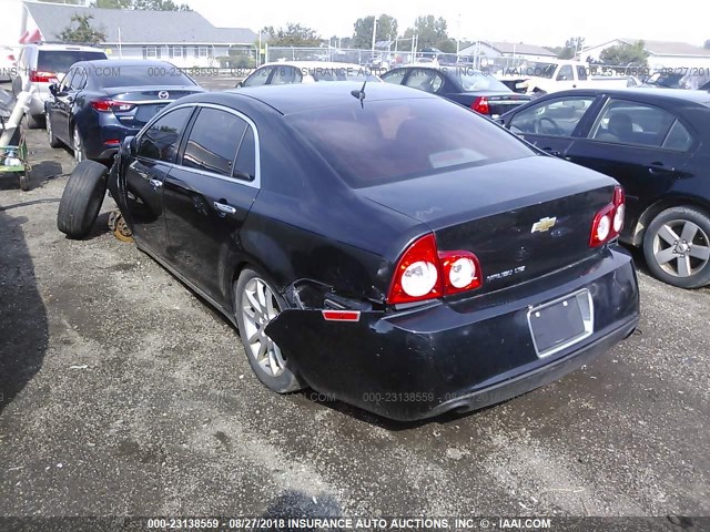 1G1ZE5E76BF395421 - 2011 CHEVROLET MALIBU LTZ 黑色 照片 3