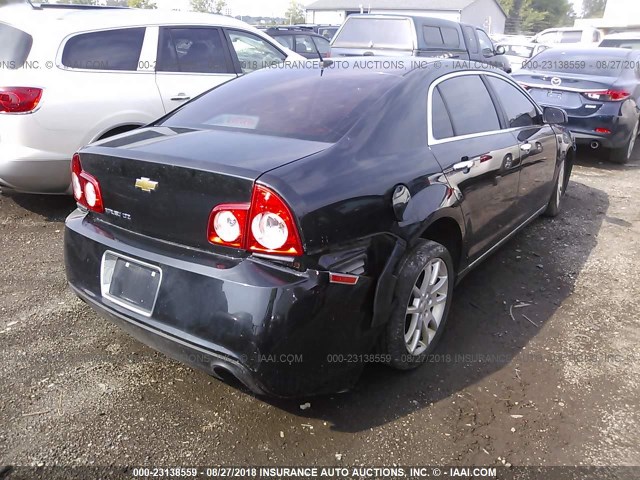 1G1ZE5E76BF395421 - 2011 CHEVROLET MALIBU LTZ 黑色 照片 4
