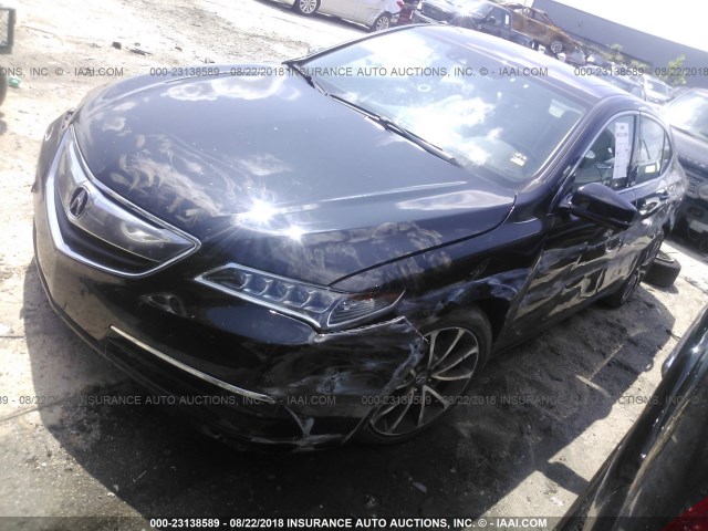 19UUB2F52GA008696 - 2016 ACURA TLX TECH BLACK photo 2
