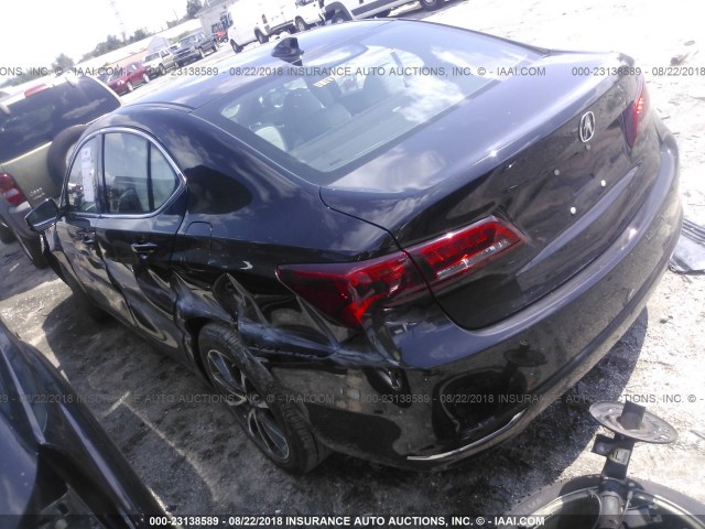 19UUB2F52GA008696 - 2016 ACURA TLX TECH BLACK photo 3