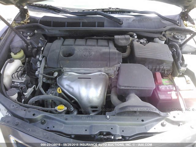 4T1BF3EK9BU158492 - 2011 TOYOTA CAMRY SE/LE/XLE 灰色 照片 10