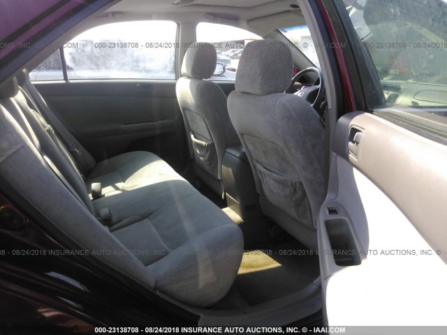 4T1BE30K94U366949 - 2004 TOYOTA CAMRY LE/XLE/SE Қызыл фото 8