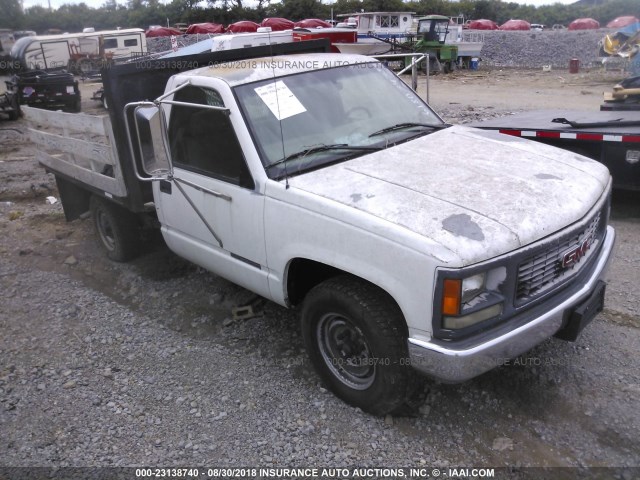 1GDGC34R6YF455066 - 2000 GMC SIERRA C3500 WHITE photo 1