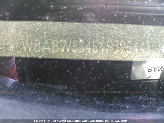 WBABW53454PJ95445 - 2004 BMW 330 CI SILVER photo 9