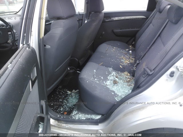 KL1TD5DE7BB132966 - 2011 CHEVROLET AVEO LS/LT 银色 照片 8