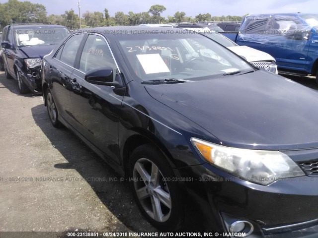 4T1BF1FK1CU086000 - 2012 TOYOTA CAMRY SE/LE/XLE შავი ფოტო 6