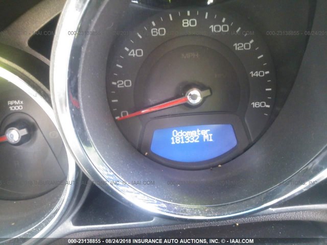 1G6DF577280141988 - 2008 CADILLAC CTS RED photo 7