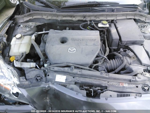 JM1BL1S5XA1247763 - 2010 MAZDA 3 S GRAY photo 10