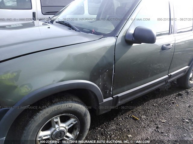 1FMZU73K83ZA55910 - 2003 FORD EXPLORER XLT/XLT SPORT/NBX 绿色 照片 6
