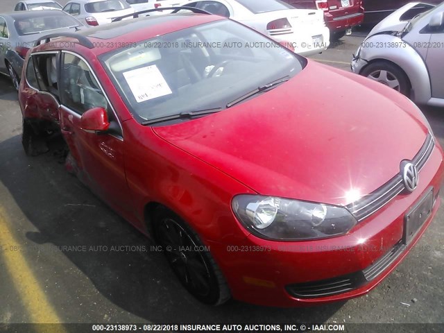 3VWPL7AJ4EM604528 - 2014 VOLKSWAGEN JETTA TDI RED photo 1