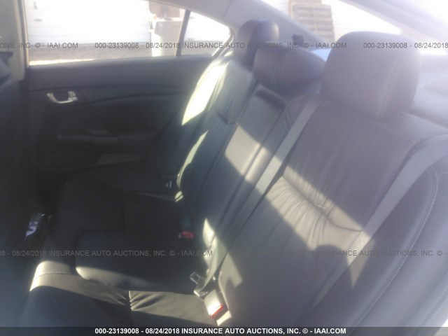 19XFB2F93FE037744 - 2015 HONDA CIVIC EXL 白色 照片 8