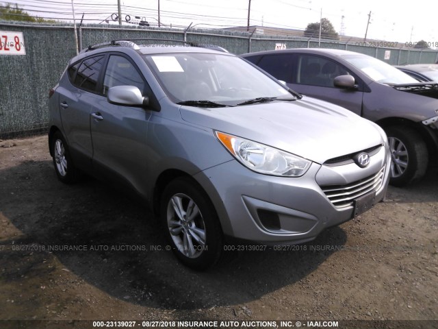 KM8JU3AC6BU241846 - 2011 HYUNDAI TUCSON GLS/LIMITED ნაცრისფერი ფოტო 1