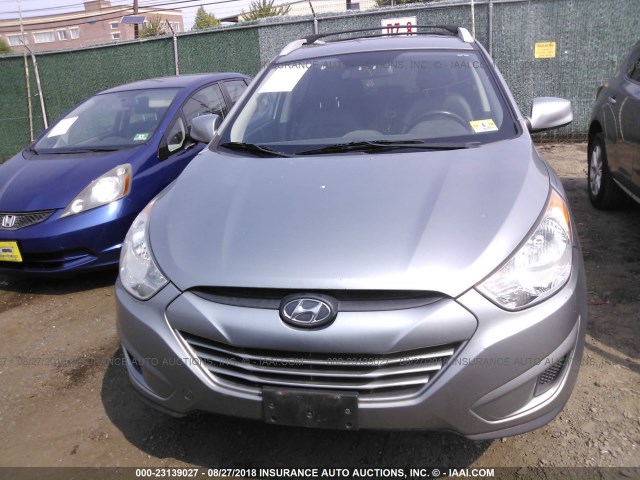 KM8JU3AC6BU241846 - 2011 HYUNDAI TUCSON GLS/LIMITED GRAY photo 6