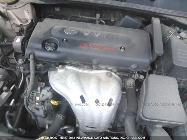4T1BE46K47U661426 - 2007 TOYOTA CAMRY NEW GENERAT CE/LE/XLE/SE GOLD photo 10
