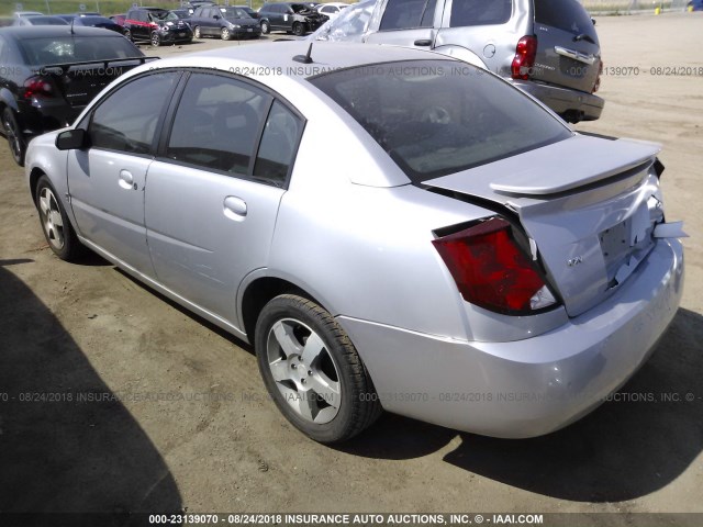 1G8AL55B26Z117774 - 2006 SATURN ION LEVEL 3 SILVER photo 3