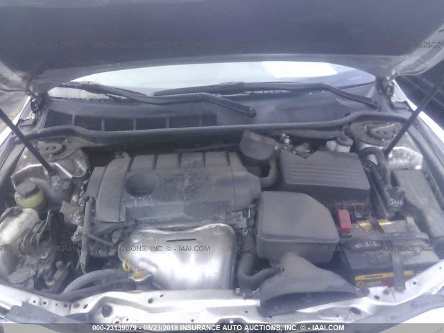 4T4BF3EK9BR149202 - 2011 TOYOTA CAMRY SE/LE/XLE 银色 照片 10