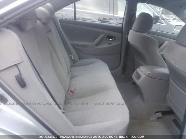 4T4BF3EK9BR149202 - 2011 TOYOTA CAMRY SE/LE/XLE 银色 照片 8