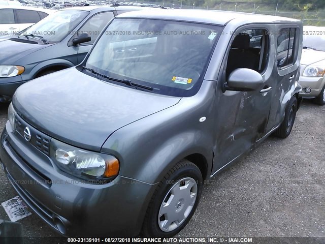 JN8AZ2KR7AT157384 - 2010 NISSAN CUBE S/SL/KROM GRAY photo 2