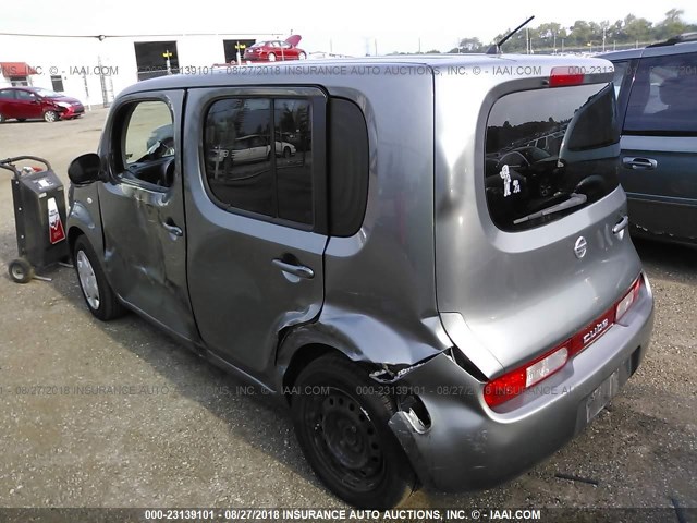 JN8AZ2KR7AT157384 - 2010 NISSAN CUBE S/SL/KROM GRAY photo 3