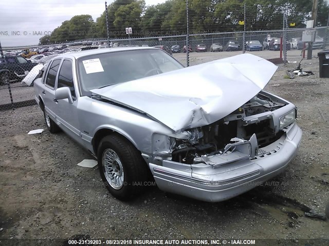 1LNLM81W1TY677353 - 1996 LINCOLN TOWN CAR EXECUTIVE Silber Foto 1
