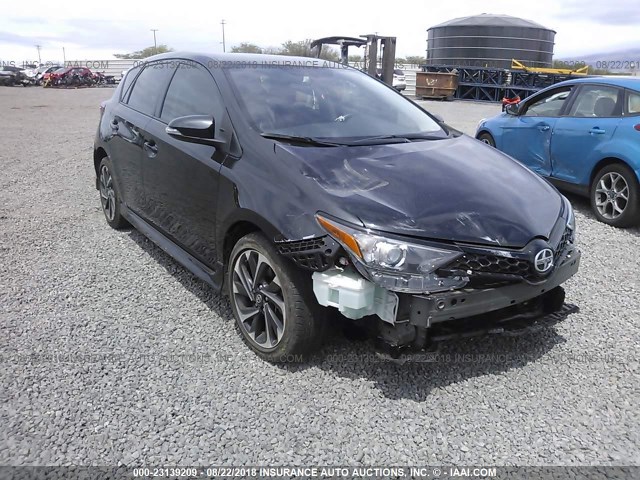 JTNKARJE5GJ512941 - 2016 TOYOTA SCION IM BLACK photo 1