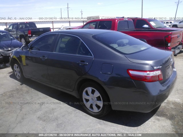 4T1BE46K39U349875 - 2009 TOYOTA CAMRY SE/LE/XLE GRAY photo 3