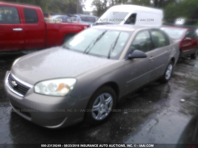 1G1ZS58F68F135573 - 2008 CHEVROLET MALIBU LS ფერფლისფერი ფოტო 2