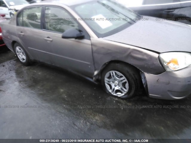1G1ZS58F68F135573 - 2008 CHEVROLET MALIBU LS ფერფლისფერი ფოტო 6