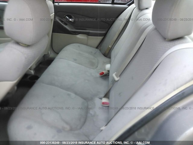 1G1ZS58F68F135573 - 2008 CHEVROLET MALIBU LS ფერფლისფერი ფოტო 8