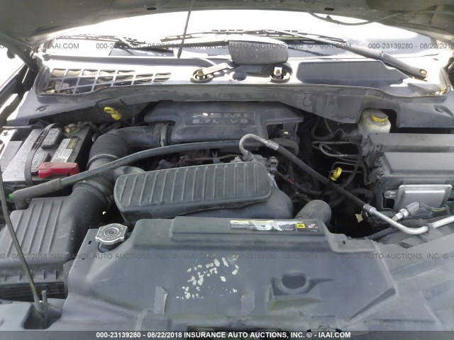 1A8HX58217F558196 - 2007 CHRYSLER ASPEN LIMITED შავი ფოტო 10