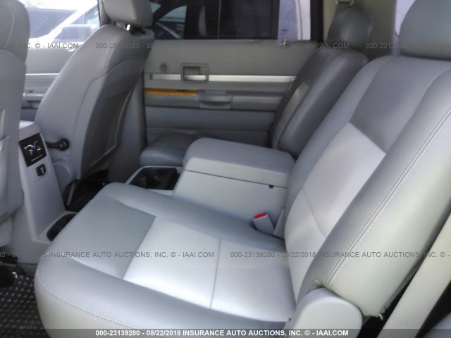 1A8HX58217F558196 - 2007 CHRYSLER ASPEN LIMITED შავი ფოტო 8