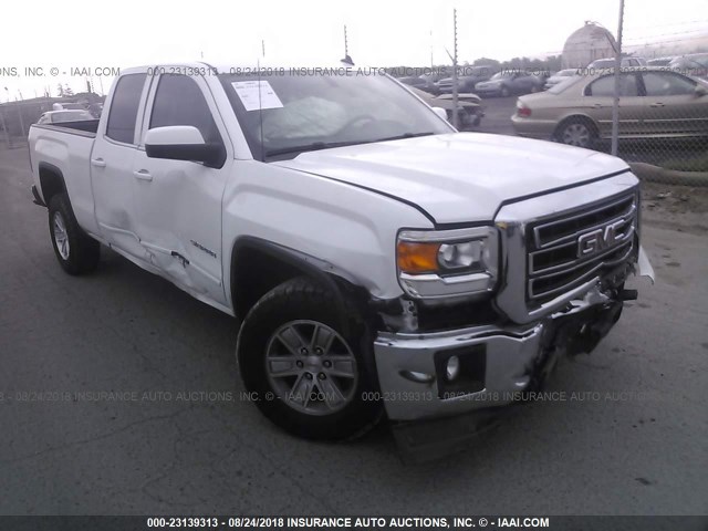 1GTR1UEC8EZ354477 - 2014 GMC SIERRA C1500 SLE WHITE photo 1